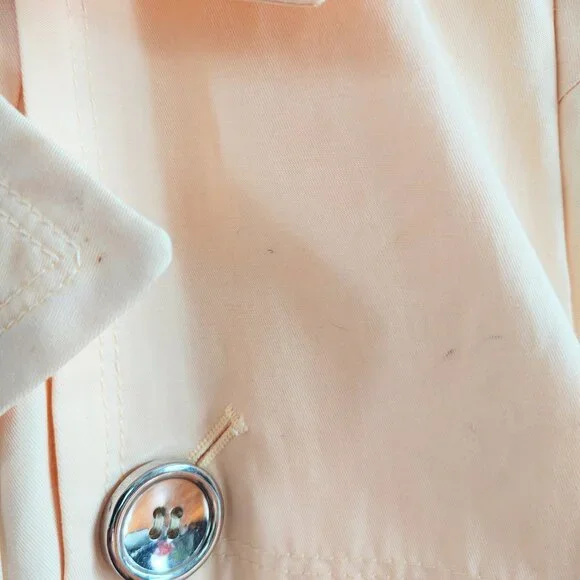 BLACK RIVET Double Breasted Trench Coat - Picture 12 of 16